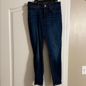 Lucky Brand Dark Blue Ankle Jeans
